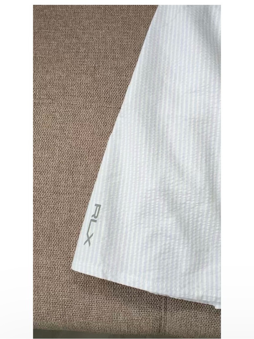 NWT RLX Ralph Lauren Light Blue Golf Skort Seersucker M - Picture 6 of 7